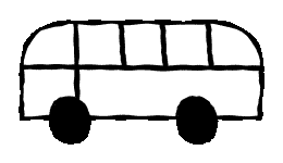 Ilustração
                        - Yo! Inglês, ônibus.