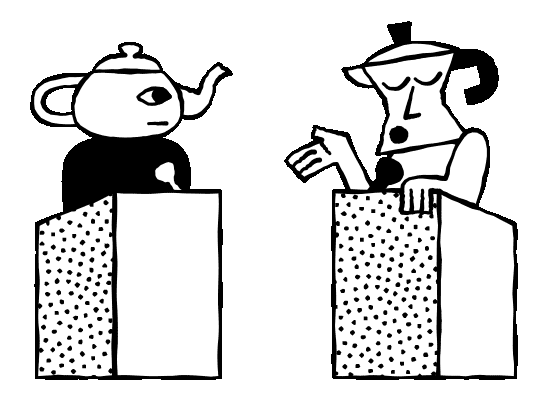 Ilustração - leia e discuta histórias e tópicos interessantes.